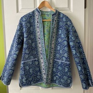 Quilt Jacket, Reversible, Handmade